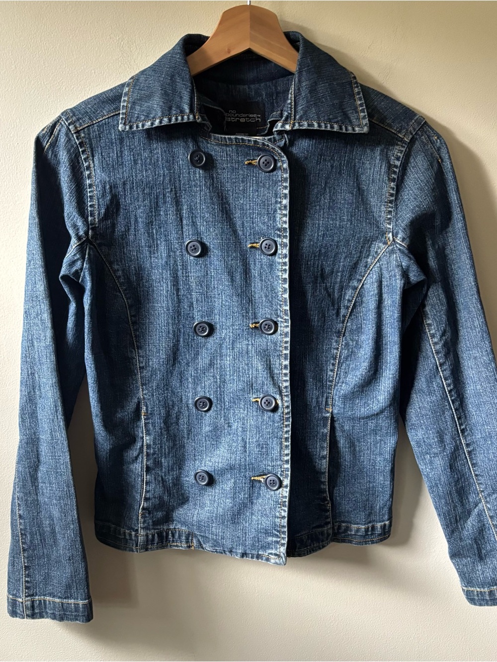 No Boundaries Stretch Denim Y2K Jacket